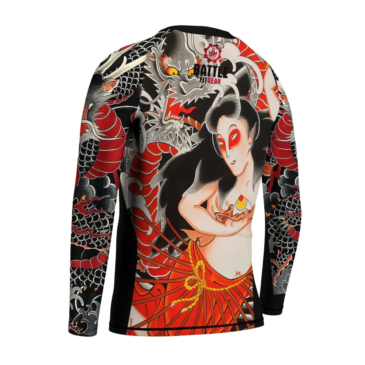 Kumonryu Shishin VS Tamatori Hime Kids Rash Guard - BattleFitGear