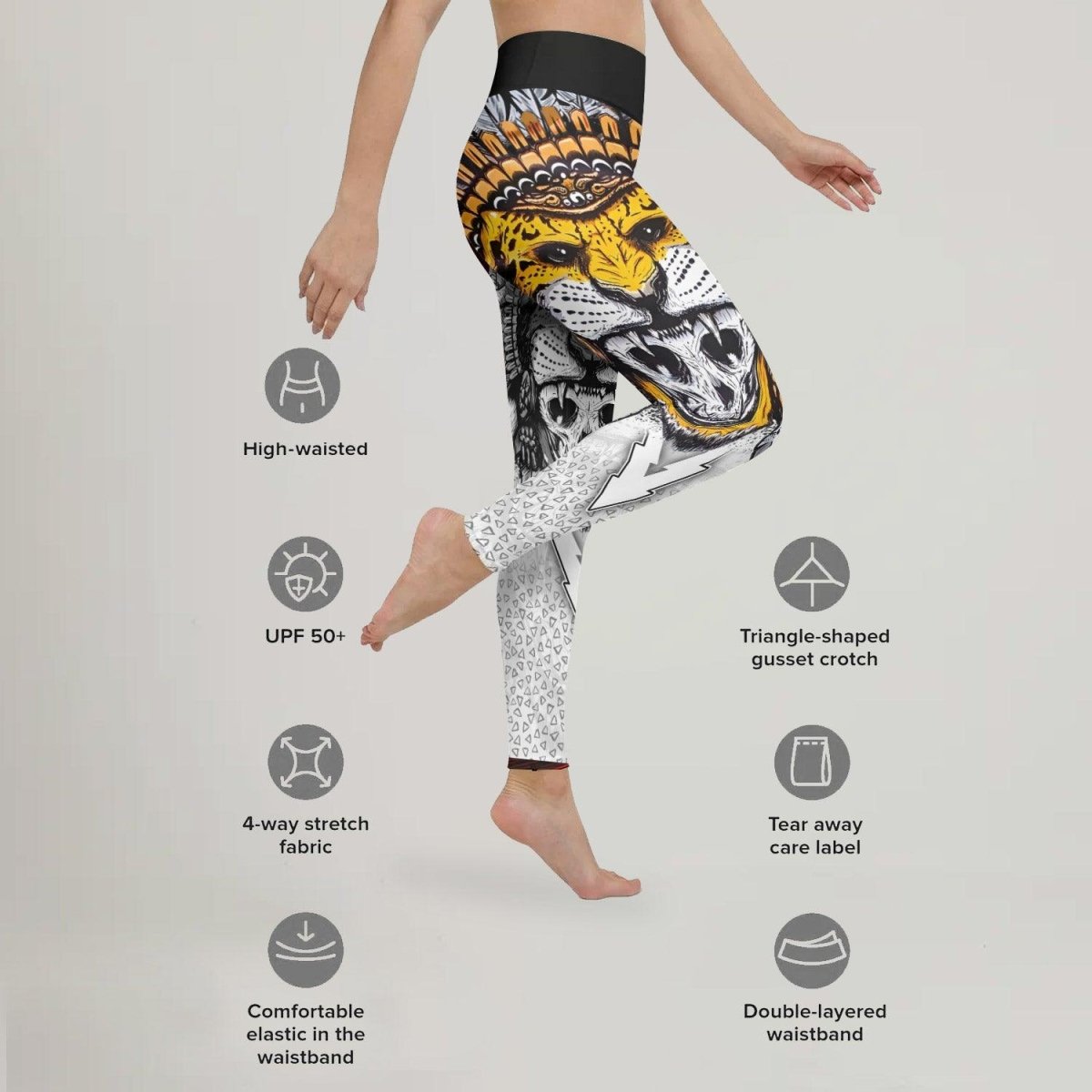 Aztec Warrior Leggings - BattleFitGear