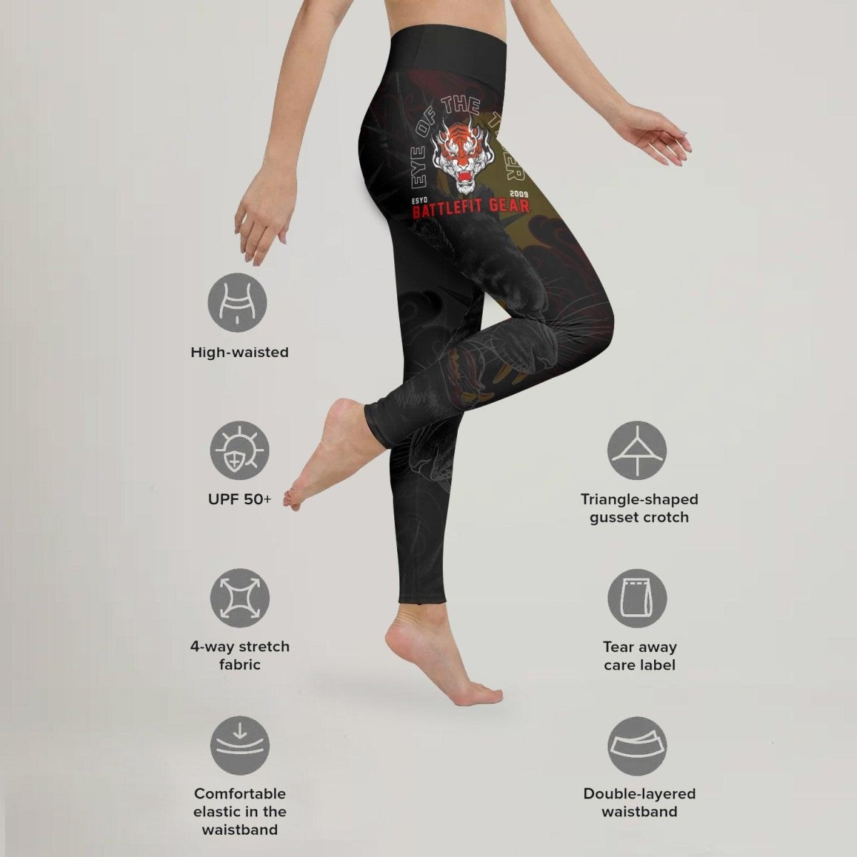 Shadow Tiger Leggings - BattleFitGear