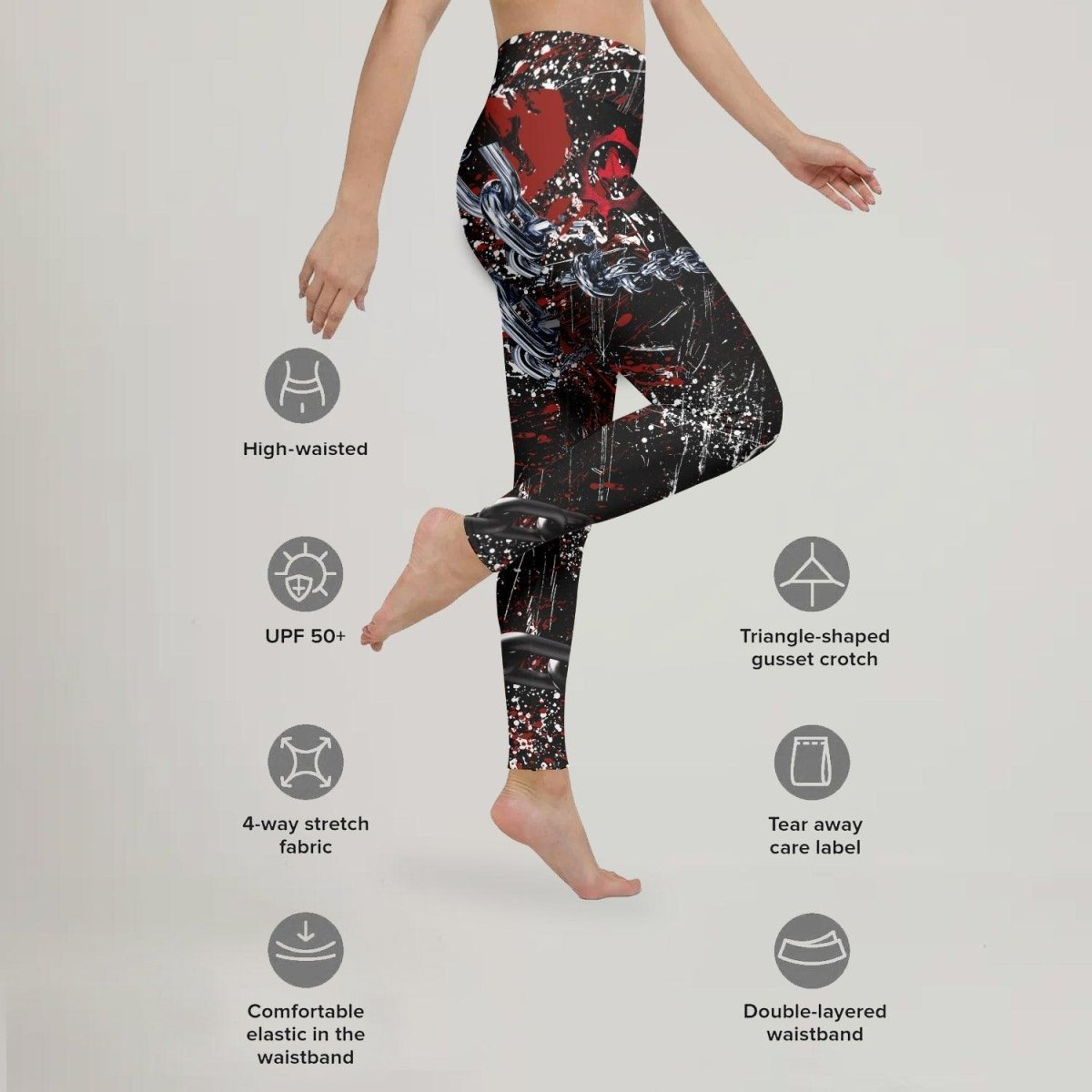 Pitbull Fighting Spirit Leggings - BattleFitGear