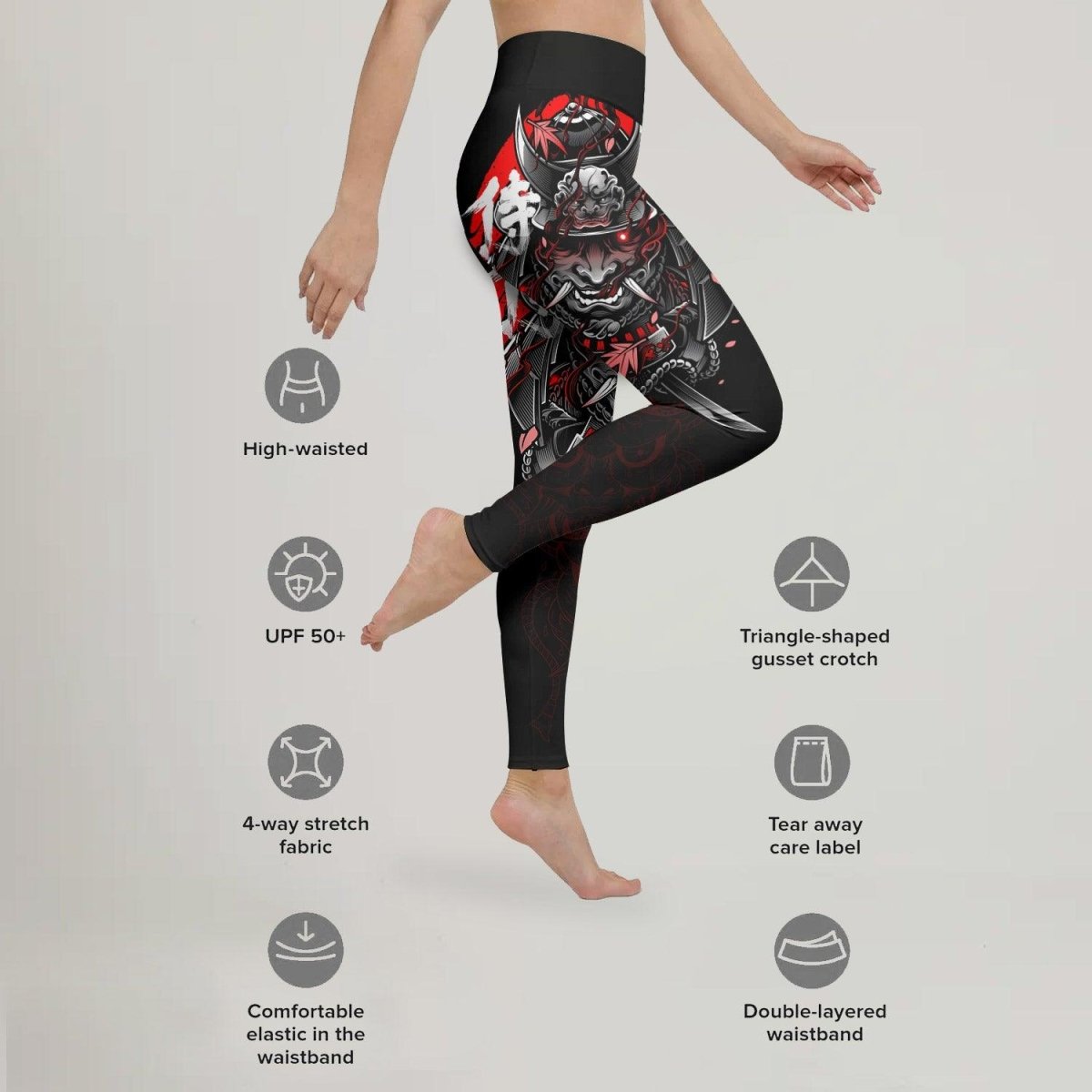 Devil Shogun Leggings - BattleFitGear