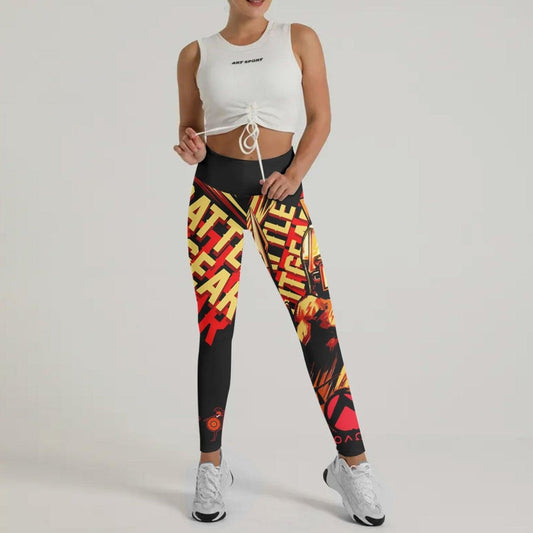 Spartan "Molon Labe" Leggings - BattleFitGear