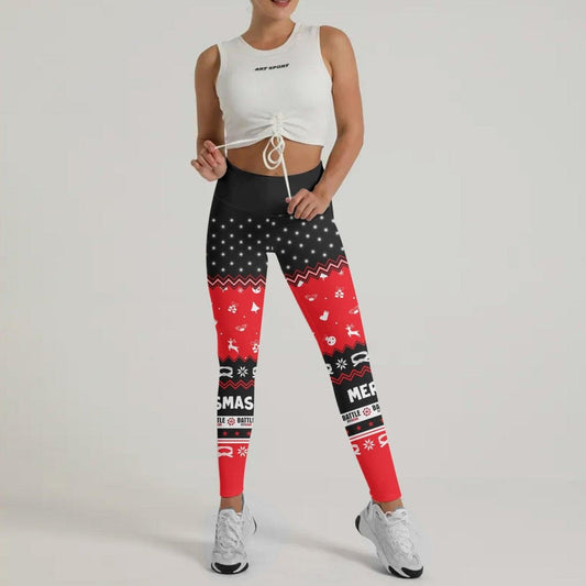 Villain Santa Claus Jitsmas Leggings - BattleFitGear