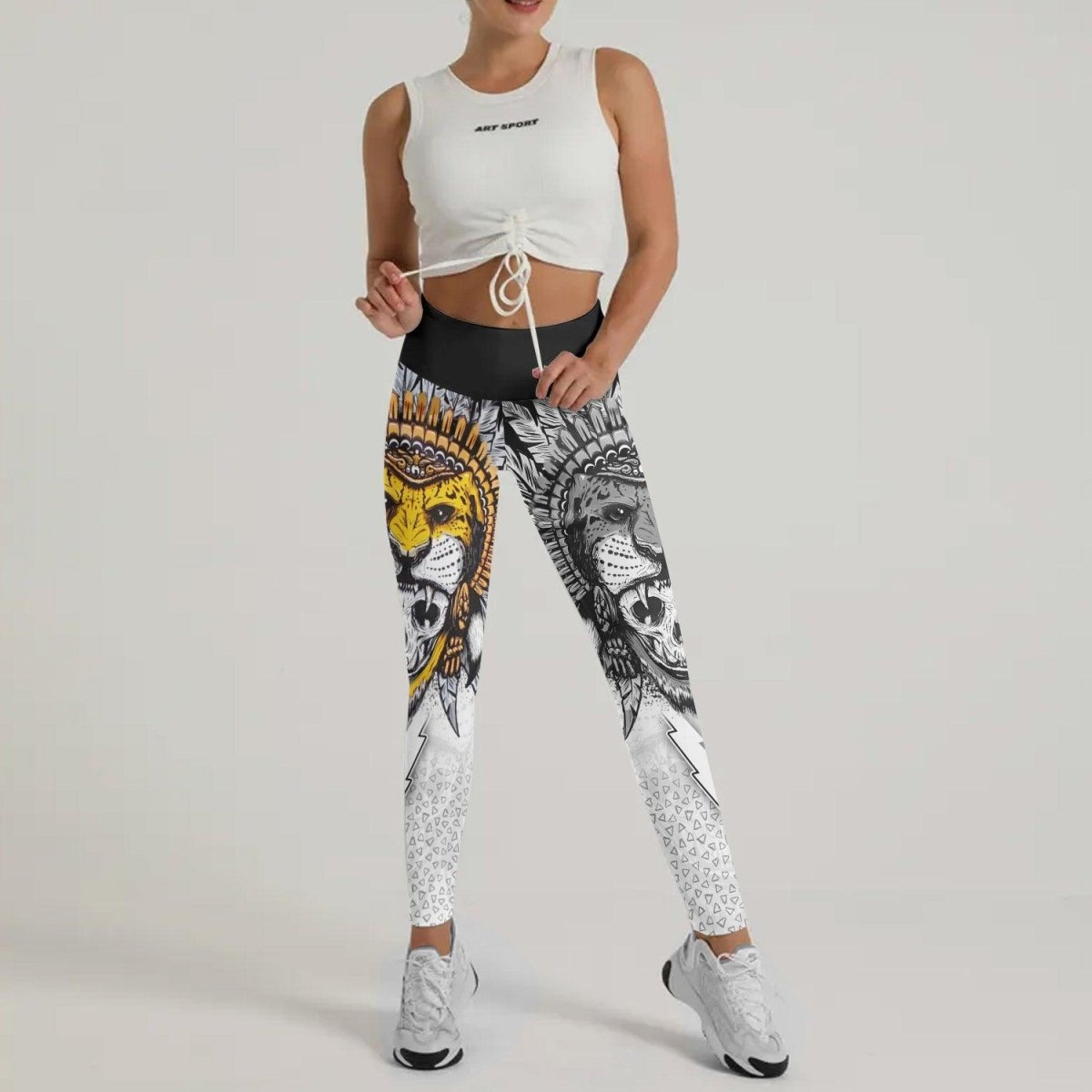 Aztec Warrior Leggings - BattleFitGear