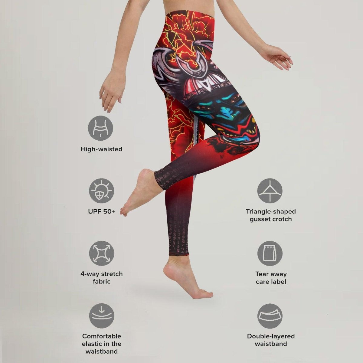 Devil Samurai Leggings - BattleFitGear