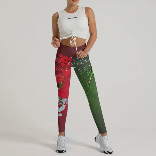 The Clinch Christmas Leggings - BattleFitGear