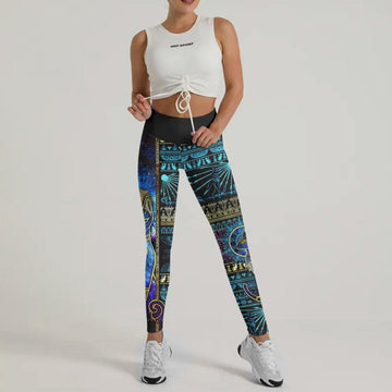 Bastet Galaxy Leggings - BattleFitGear