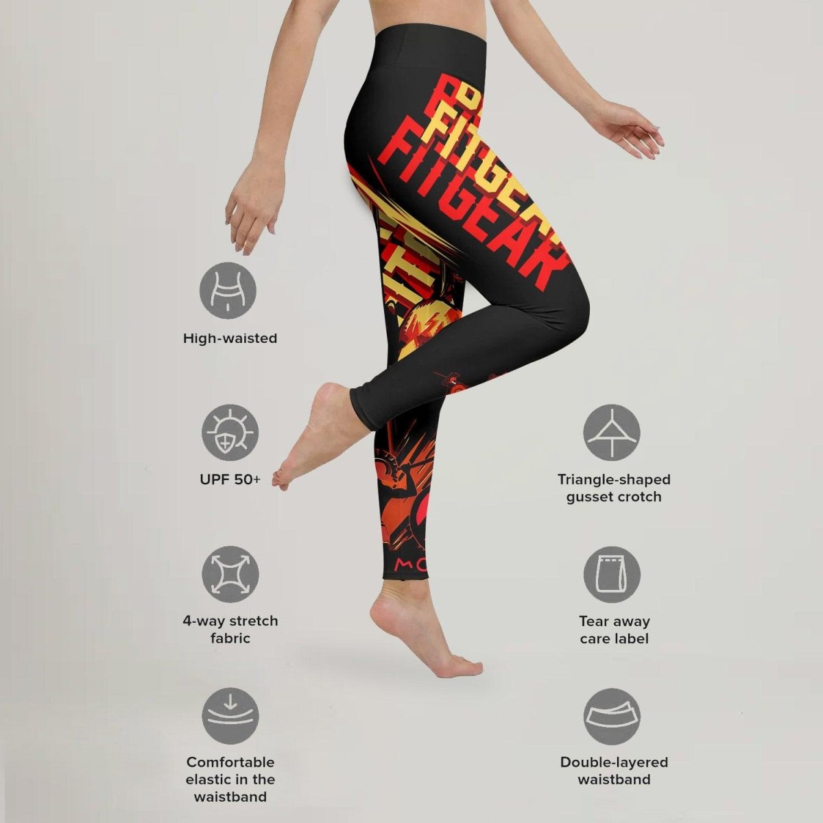 Spartan "Molon Labe" Leggings - BattleFitGear