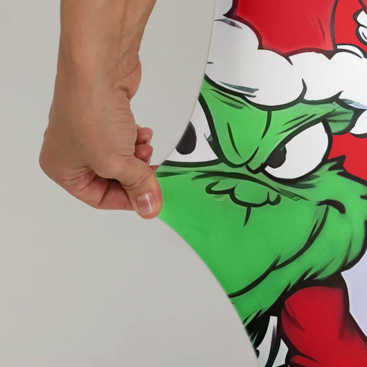Funny Santa Grinch Leggings