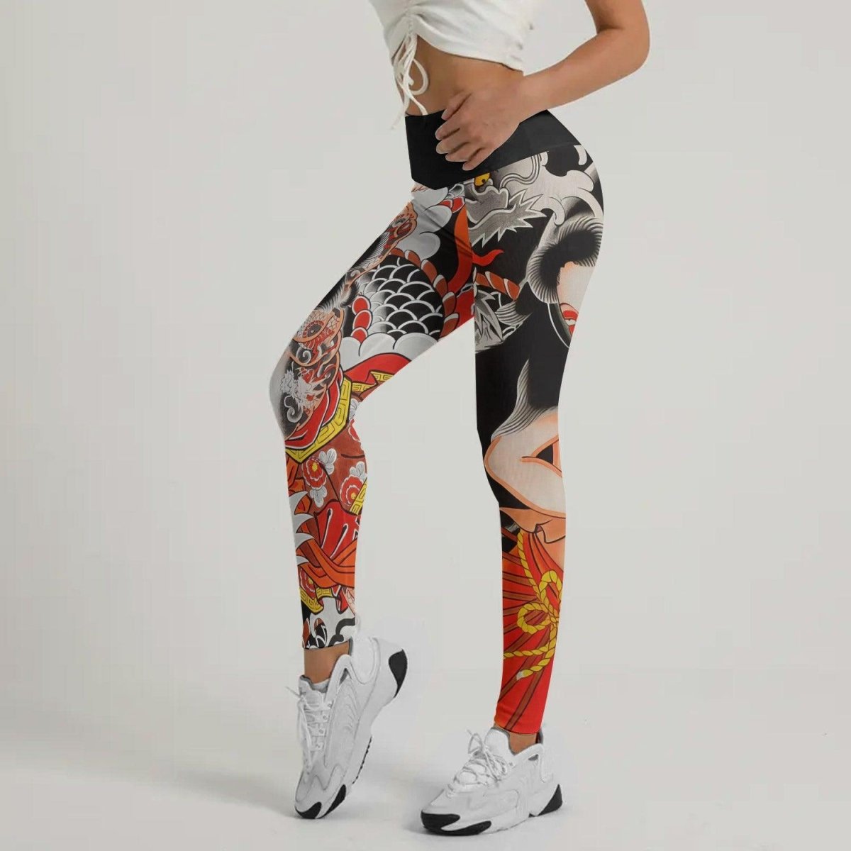 Kumonryu Shishin VS Tamatori Hime Leggings - BattleFitGear