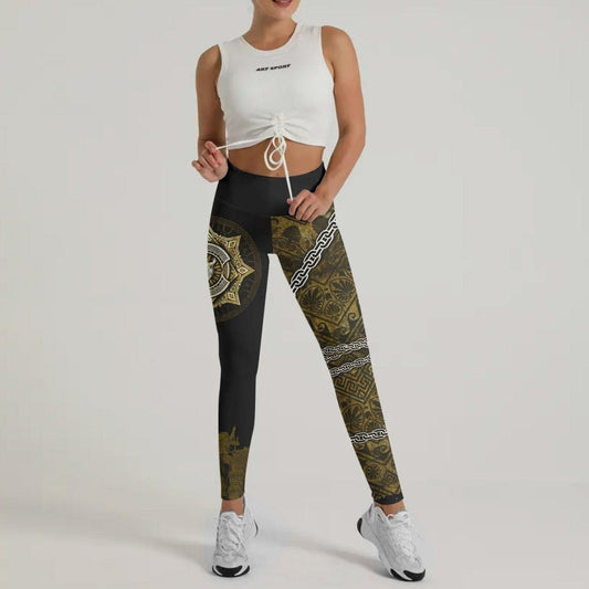 Viking Warrior Medal Leggings - BattleFitGear