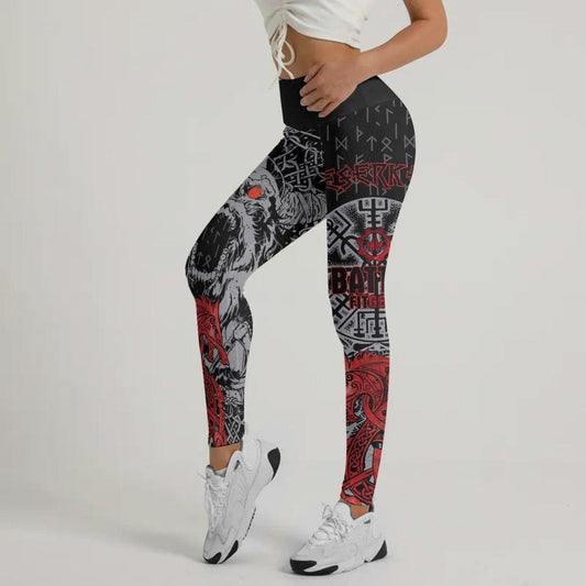 Rage Of Viking Berserker Leggings - BattleFitGear