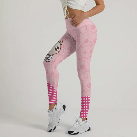 Kimeora Pink Leggings - BattleFitGear