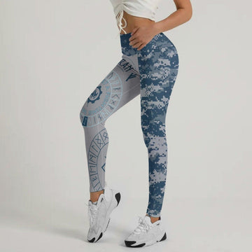 Navy Veteran Viking Leggings - BattleFitGear