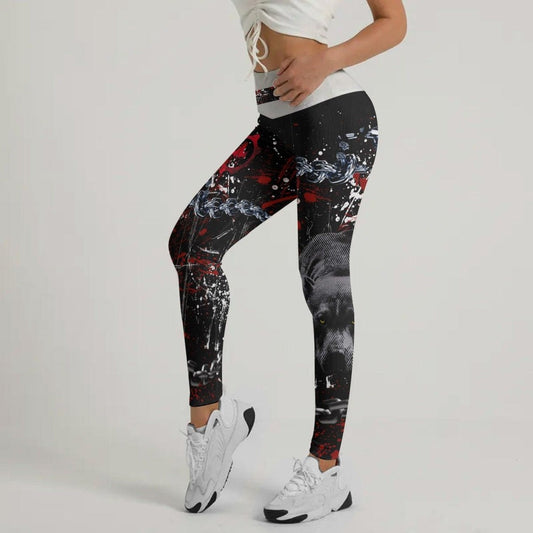 Pitbull Fighting Spirit Leggings - BattleFitGear