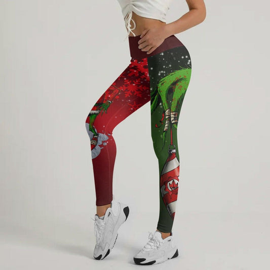 The Clinch Christmas Leggings - BattleFitGear