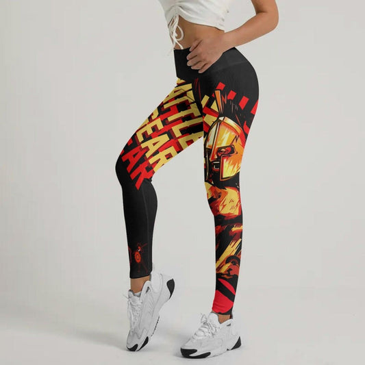 Spartan "Molon Labe" Leggings - BattleFitGear