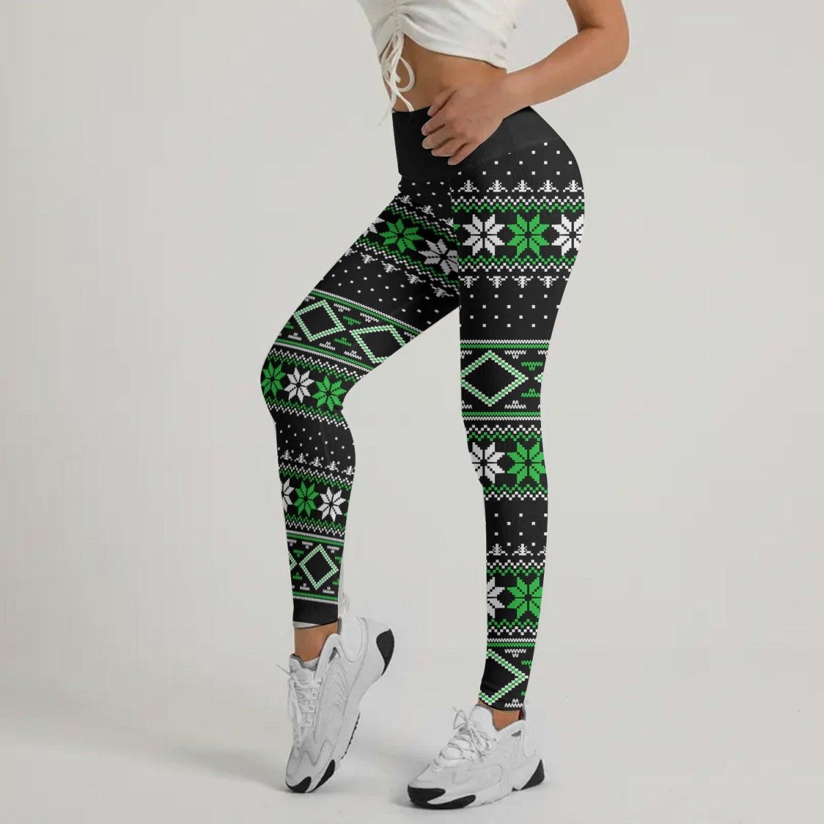 Santa Christmas Leggings - BattleFitGear