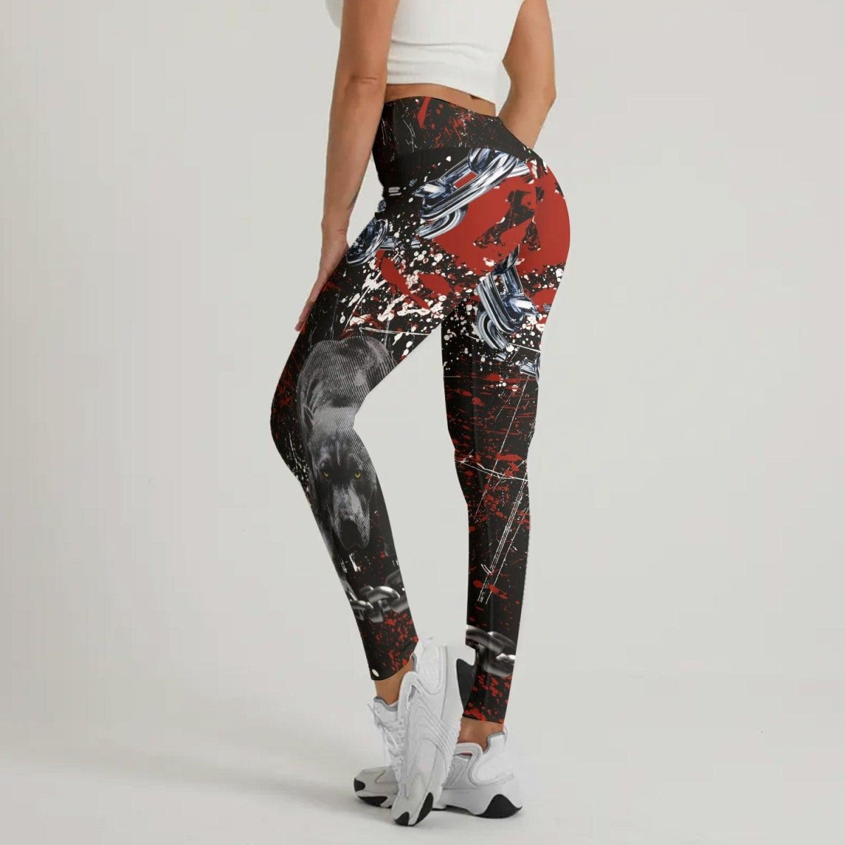 Pitbull Fighting Spirit Leggings - BattleFitGear