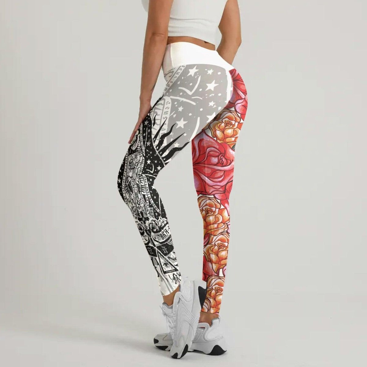 La Santa Muerte Leggings - BattleFitGear