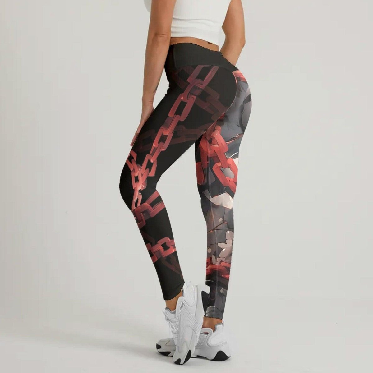 Warrior Panda Skull Leggings - BattleFitGear