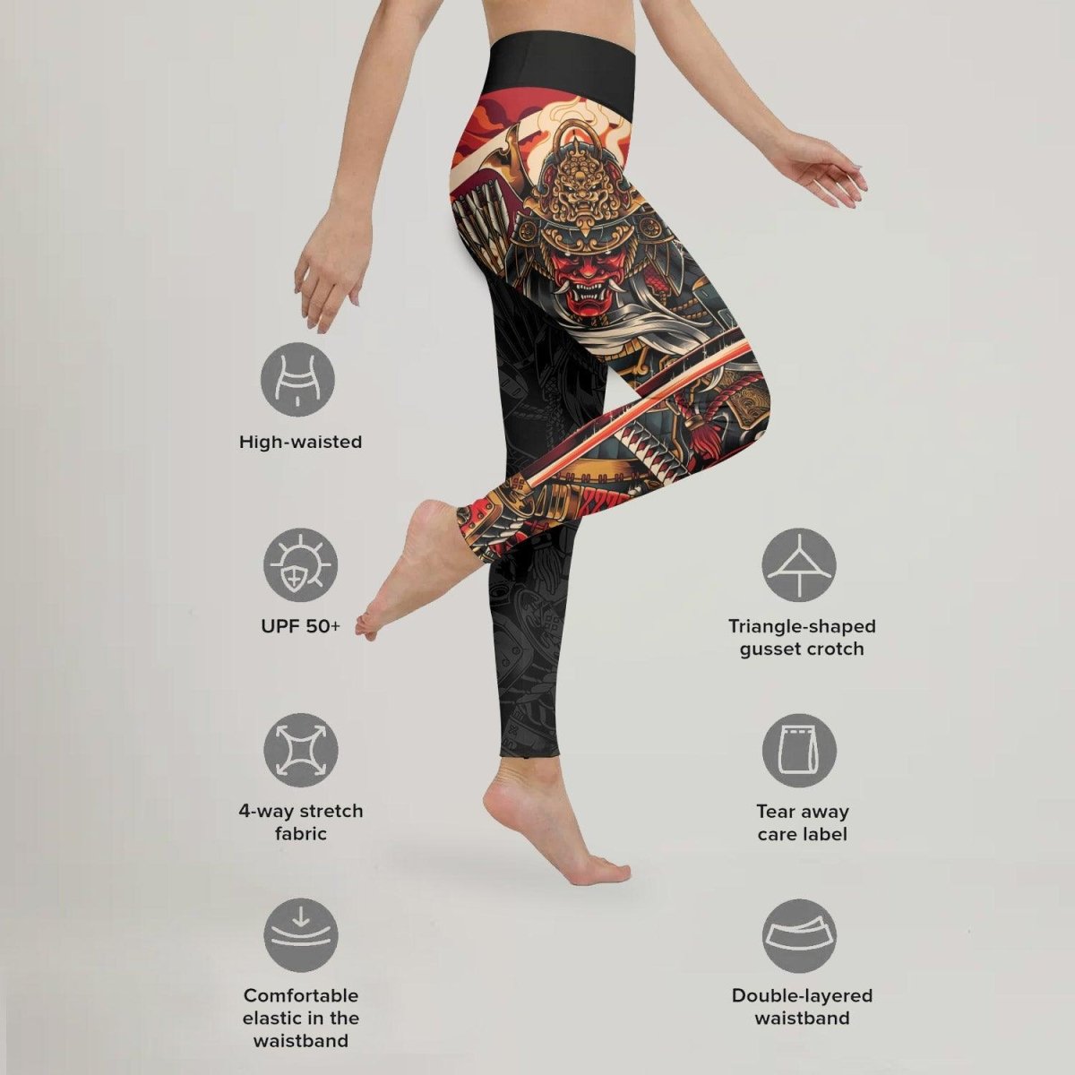 Samurai Shogun Leggings - BattleFitGear