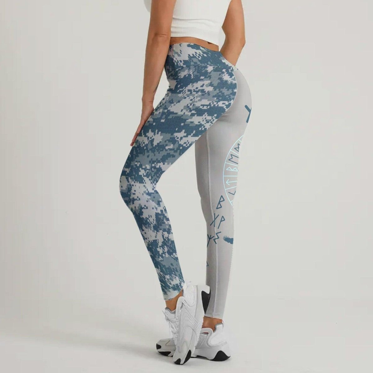 Navy Veteran Viking Leggings - BattleFitGear