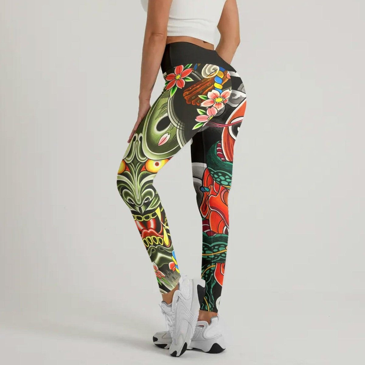 Japanese Viper Oni Leggings - BattleFitGear