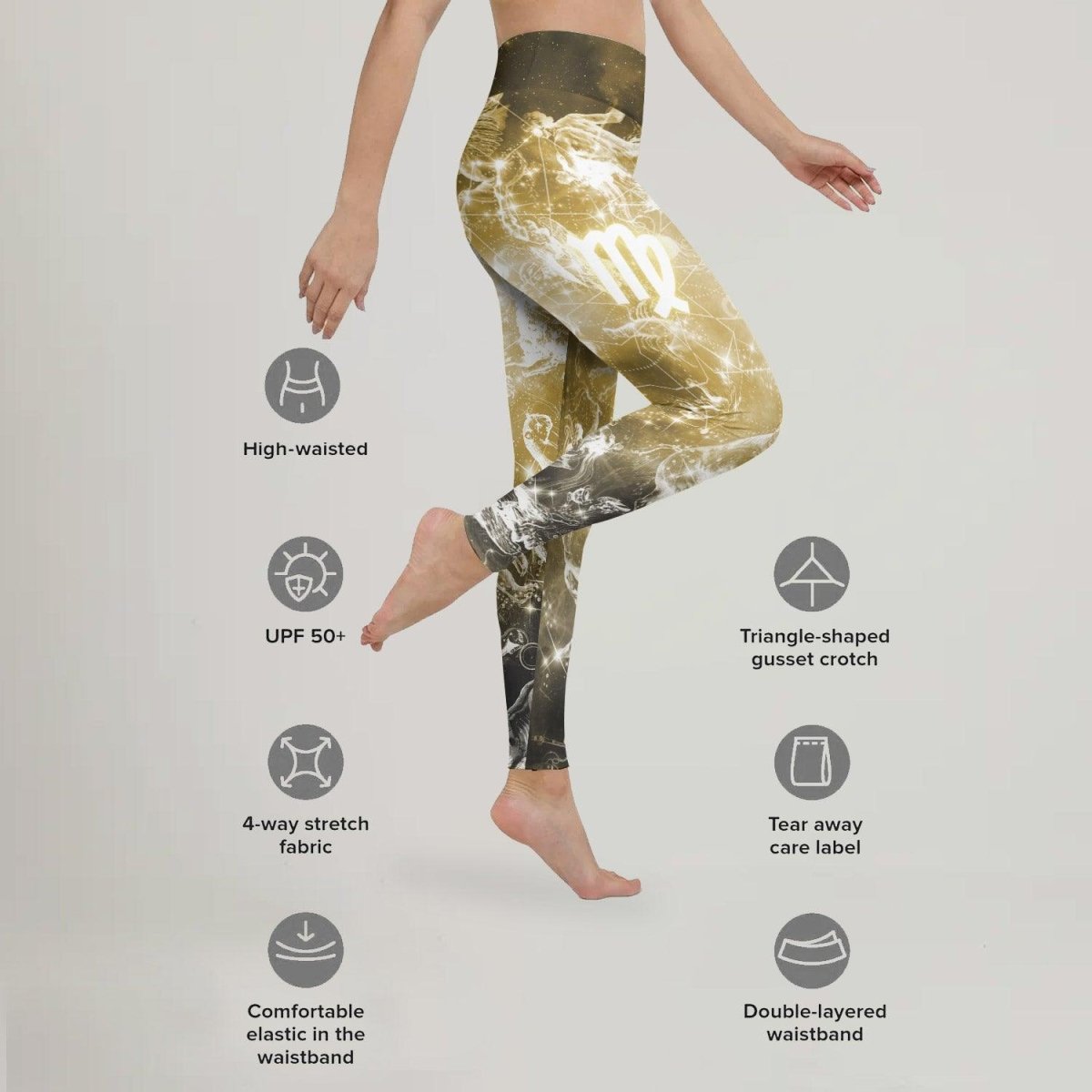 Zodiac Virgo Leggings - BattleFitGear