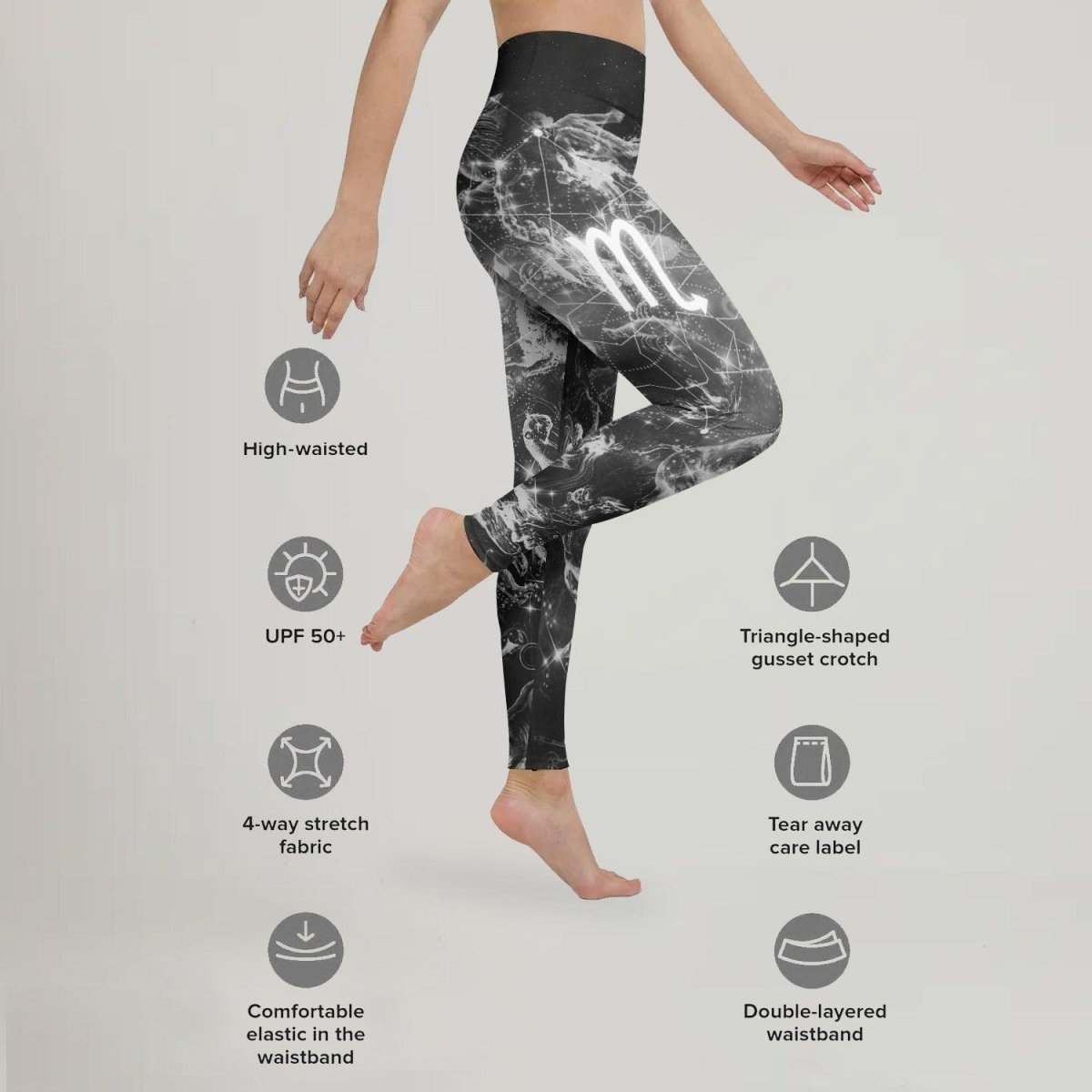 Zodiac Scorpio Leggings - BattleFitGear