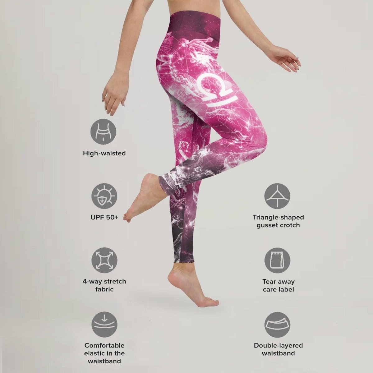 Zodiac Libra Leggings - BattleFitGear