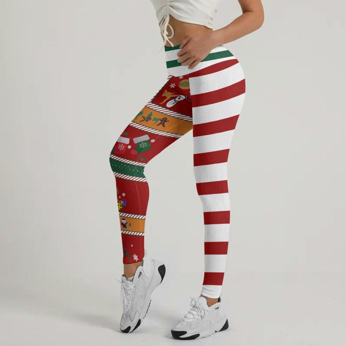 Jiu Jitsu Christmas Leggings - BattleFitGear