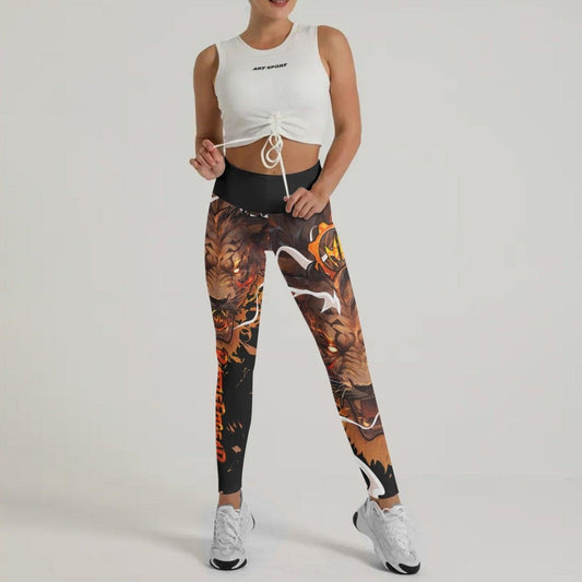 Thunder Lion Leggings - BattleFitGear