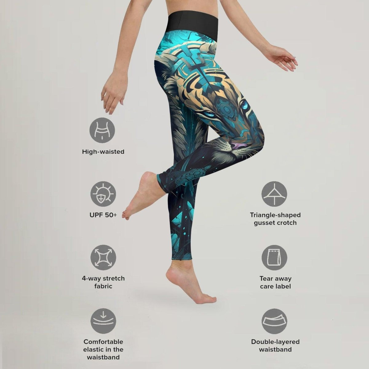 Tiger Light Leggings - BattleFitGear