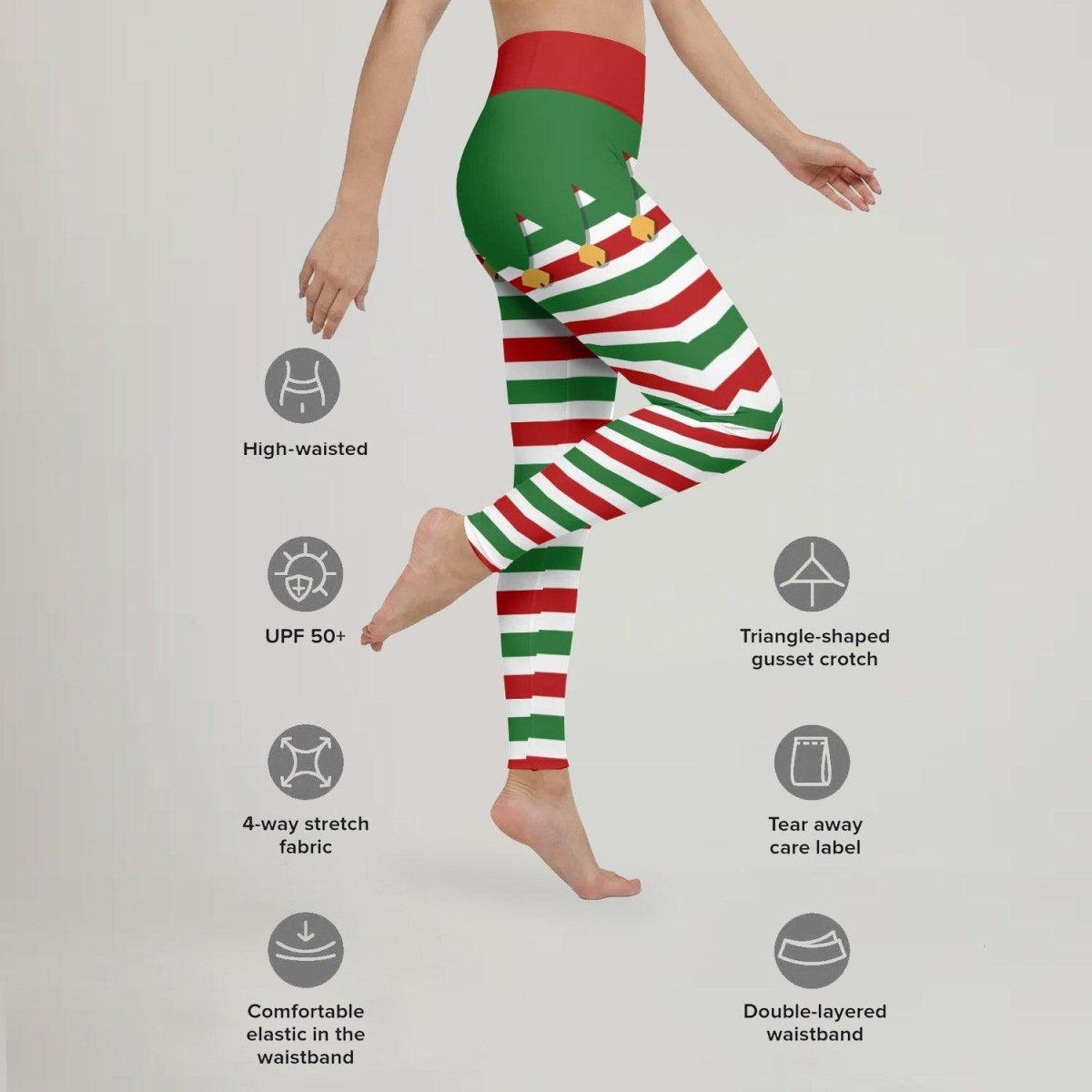 Santa's Elf Leggings - BattleFitGear