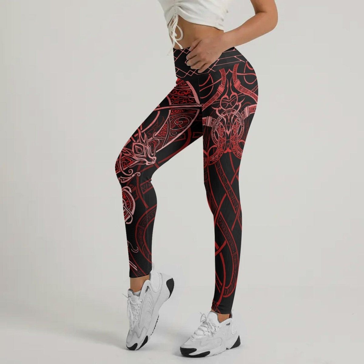 Viking Dragon Leggings - BattleFitGear