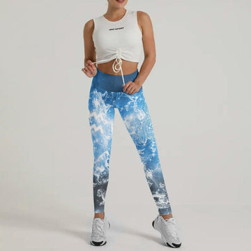 Zodiac Aquarius Leggings - BattleFitGear