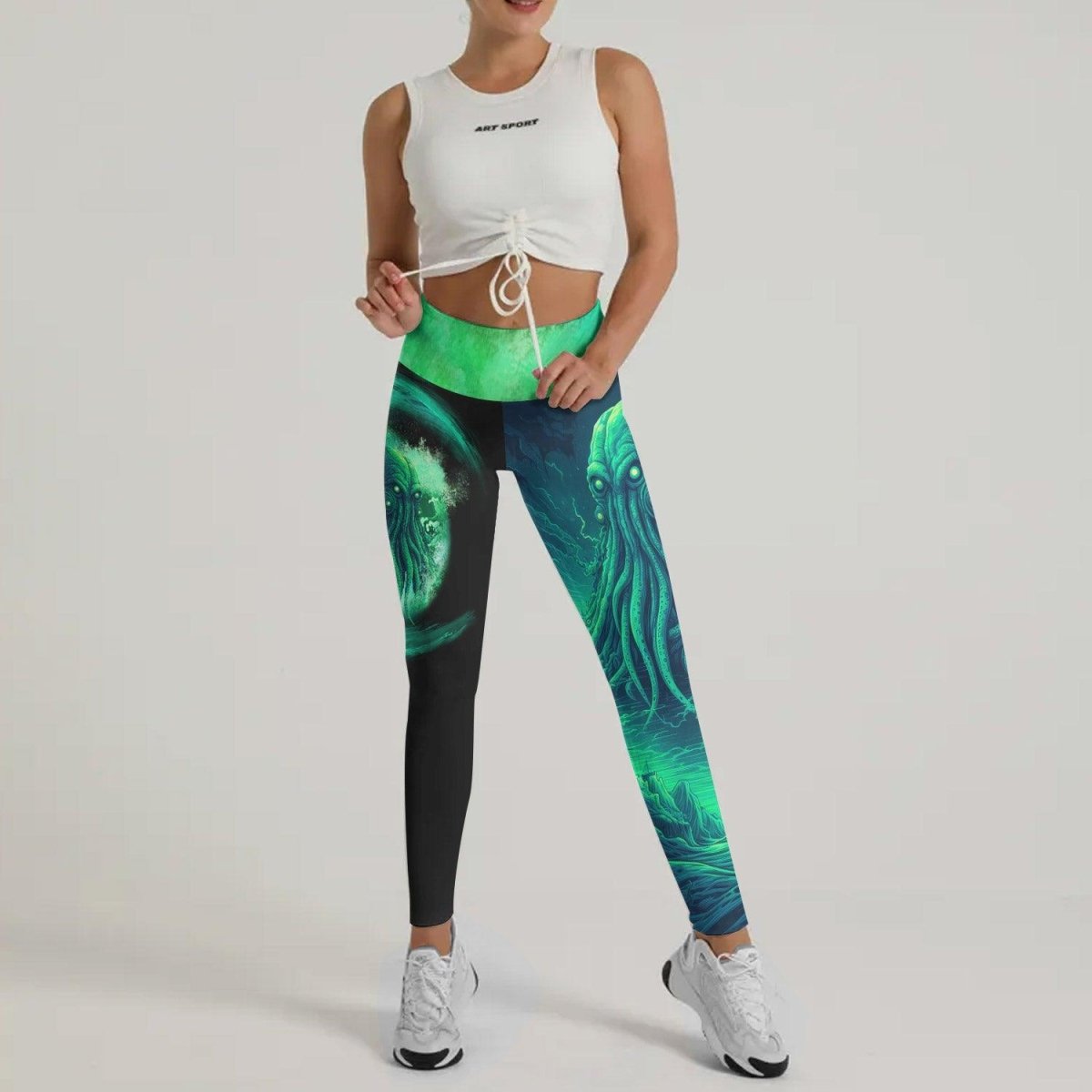 King Of DarkSea Cthulhu Leggings - BattleFitGear