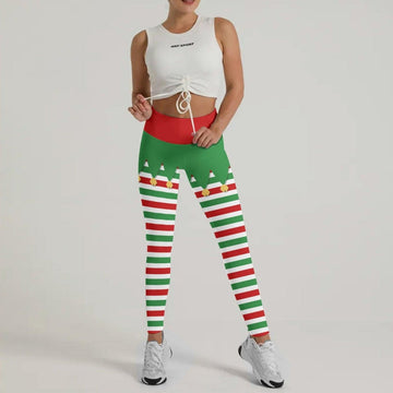 Santa's Elf Leggings - BattleFitGear