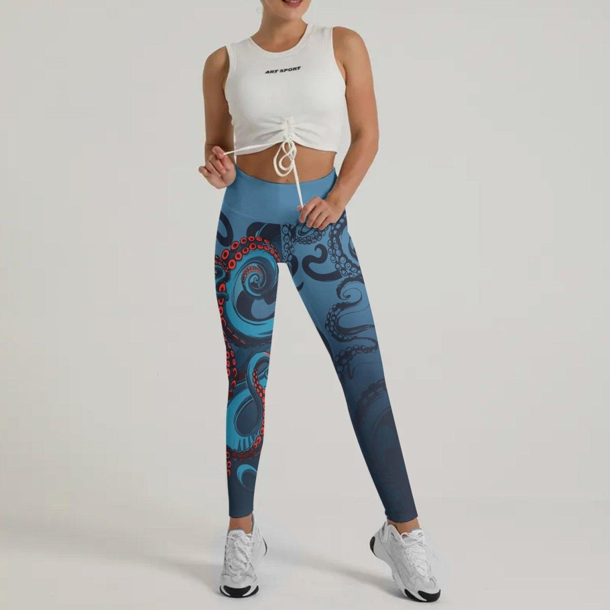 Dark Sea Octopus Leggings - BattleFitGear