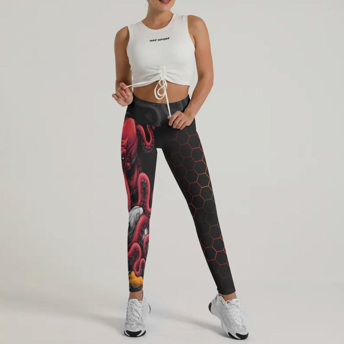 Cthulhu Battle Tiger Legging - BattleFitGear