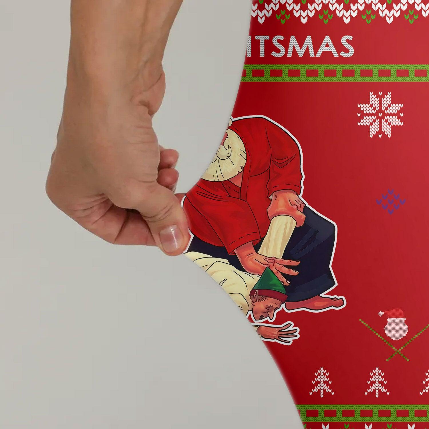 Santa Merry Jitsmas Leggings