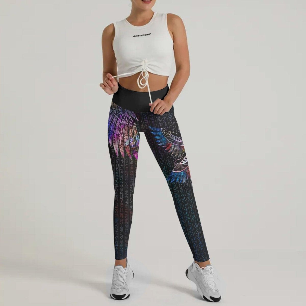 Goddess Of Motherly Love Aset Leggings - BattleFitGear