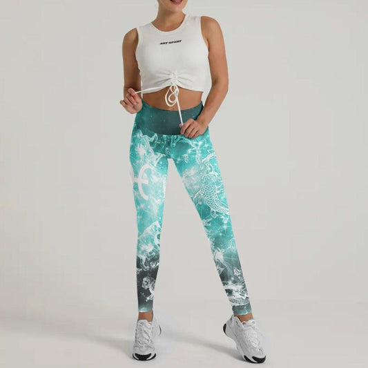 Zodiac Pisces Leggings - BattleFitGear