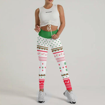 Merry Jitsmas Leggings - BattleFitGear