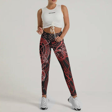 Viking Dragon Leggings - BattleFitGear