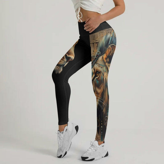 Acient Lion Leggings - BattleFitGear