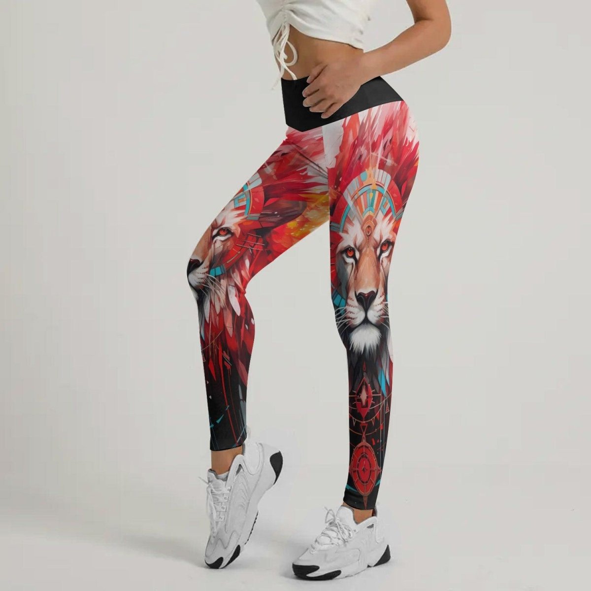 Lion Native Leggings - BattleFitGear