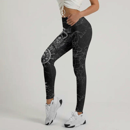 Viking Pirate Ship Leggings - BattleFitGear