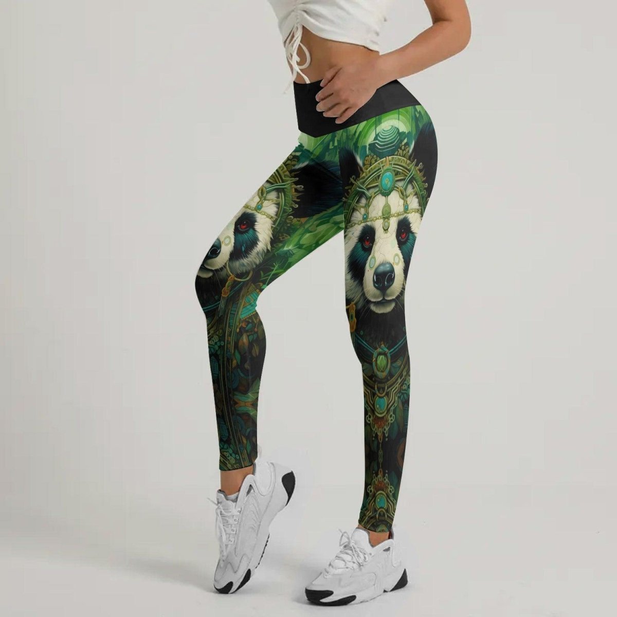 Native Panda Leggings - BattleFitGear